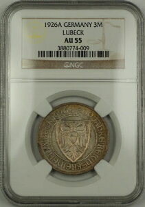 1926-A �h�C�c 3�}���N��� �����[�x�b�N 700���N�L�O NGC AU-55 �h�C�c