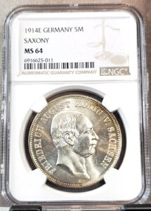 1914�N �h�C�c ��� 5�}���N �U�N�Z���� �t���[�h���q2�� NGC MS 64 �� BU