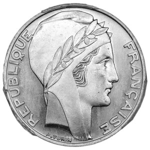 ���f���R�C�� - 20�t���� �g���m 1938�N - �A���~�j�E�� - PCGS SP 65-