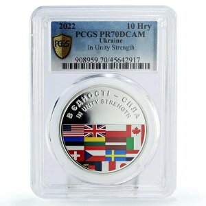 �E�N���C�i 10�t�����j�� ����� ���� PR70 PCGS ��� 2022�N