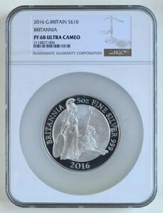 2016�N �C�M���X 10�|���h �u���^�j�A NGC PF 68 �E���g���J���I 5�I���X ��� PF68UC