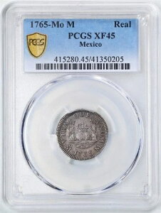 ���L�V�R 1R 1765/3 Mo-M Charles III Real XF45 PCGS 41350205 KM#77 Yonaka-M1-65b