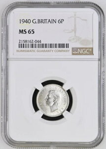 �p�� - 1940 �N �W���[�W 6 �� 6 �y���X��� - NGC MS65 65 ���� 2 ���̂� - �g�b�v�|�b�v!