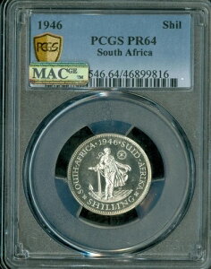 1946�N ��A�t���J 1�V�����O PCGS PR64 MAC �X�|�b�g���X 150 �~���g�J���I *