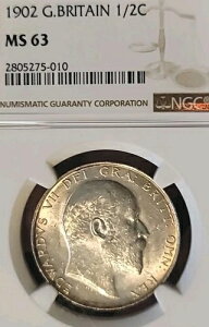 �O���[�g�u���e�� 1902�N �n�[�t�N���E�� �X�[�p�[�u �W�F�� BU ���X�^�[/�V���[�v NGC 63PQ. LV