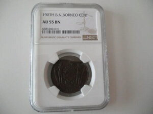�p���k�{���l�I 1907 �Z���g NGC �O���[�h AU55BN ���Ɋ󏭂ȓ��t/�O���[�h