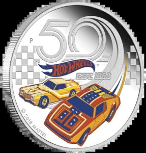 2018�N �z�b�g�E�B�[��50���N�L�O 1�I���X 1�h�� �V���o�[ �v���[�t�R�C��