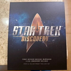 2018�N �X�^�[�g���b�N �f�B�X�J�o���[ USS �f�B�X�J�o���[ �}�C�P���E�o�[�i�� �V���o�[ �v���[�t �R�C�� 2���Z�b�g