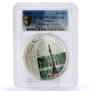 �}���E�C 20 �N���`�� ������ �G���~�^�[�W�����p�� �y�e���X�u���O PR70 PCGS 2009