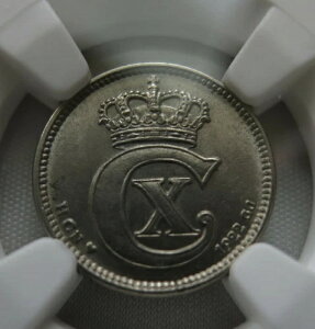 �f���}�[�N���� 10�z�� 1922 NGC MS 64 UNC �� �Z�~�L�[�j�b�P�� �L���O�N���X�`����
