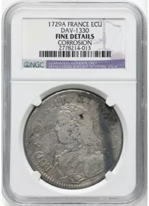 �t�����X 1729�N ���C15�� ��e�ʔ� ECU-DAV 1330 NGC �t�@�C���f�B�e�[��-