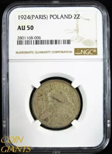 1924�N �|�[�����h 2�Y�E�H�e�B��� NGC AU50 �g�[�� �p�������� �����ʕi