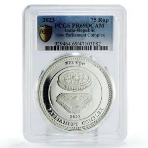 �C���h 75���s�[ �V����c�����������z PR69 PCGS ��� 2023�N