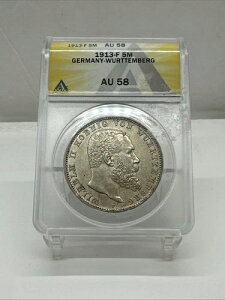 �h�C�c �������e���x���N ���B���w����2�� 1913-F 5�}���N��� ANACS AU58 CB9-118