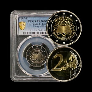 �h�C�c�B2007�N�A2���[���AF - PCGS PR70 - �g�b�v�|�b�v?? ���[�}���A�~�P�����W�F��