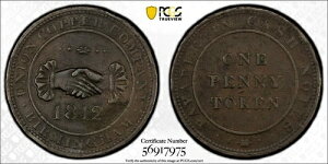 1812�N �p�� 1D �E�B�U�[�Y-315 �o�[�~���K�� ���j�I������� BN PCGS XF 45