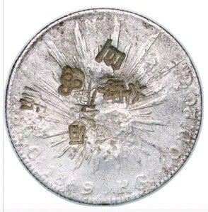 ���L�V�R 1849 8 Reales �`���� Ca RG Chopmarks