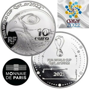 �t�����X �t�����N���C�V�� 10 ���[�� �V���o�[ FIFA ���[���h�J�b�v 2022 �J�^�[�� �T�b�J�[ 2021 �v���[�t