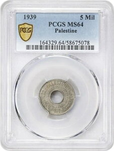�p���X�`�i�A5�~���Y 1939 (PAL-2) PCGS MS 64�A��