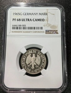1965 G PF68 �E���g���J���I �h�C�c �v���[�t 1 �}�[�N UNC NGC KM 110 �A�M���a��