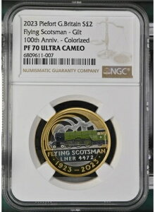 2023 2PD G. �C�M���X �t���C���O�E�X�R�b�c�}�� - �t�����J���[���C�Y - �s�G�t�H�[�g - NGC PF70 UCAM