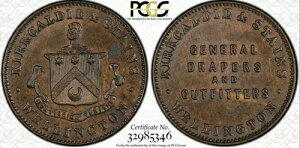 �j���[�W�[�����h 1874�N �J�[�N�J���f�B �n�[�t�y�j�[�A1/2�y�j�[�g�[�N���BPCGS AU 55�B