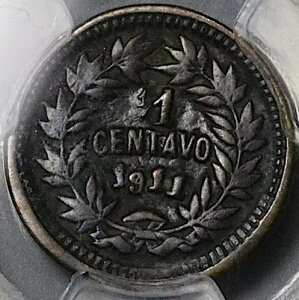 1911 PCGS XF 40 �z���W�����X 1�Z���^�{ �s���~�b�h Rx 1/2c �_�C�R�C�� POP 1/0 (23010303C)