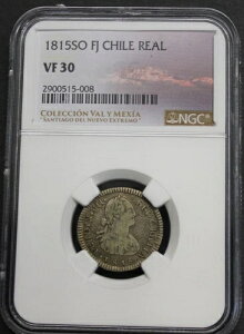 1815�N �T���e�B�A�S 1���A�� NGC VF30 �t�F���f�B�i���h7�� �`�� �A���n���� �X�y�C�� �V���o�[