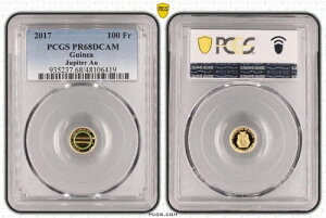 �M�j�A���� 1000�t���� �v���[�t�R�C�� 2017�N KM#83 �W���s�^�[ PCGS PR68 �g�b�v ??