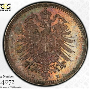 �h�C�c�鍑 1874�N - E 20 �y�j�q��� PCGS UNC J-5 �g�[�� �� TOP 3