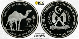 �T�n���E�B �T�n�� �V���o�[ �v���[�t 1000 �y�Z�^ �R�C�� 2002�N �L������ PCGS PR69 �g�b�v ??