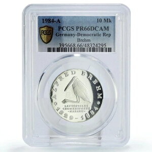 �h�C�c DDR 10�}���N �A���t���b�h�E�u���[�� �f�X�E�X�g�[�N�E�o�[�h PR66 PCGS ��� 1984�N