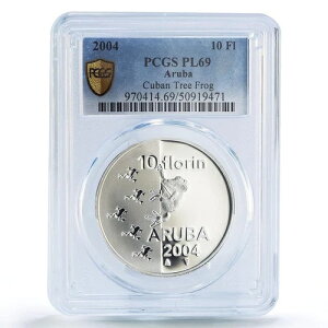 �I�����_�̃A���o 10�t���[���� �A�}�K�G�� ���� ������ PL69 PCGS ��� 2004�N
