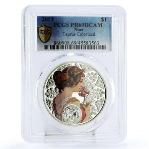 �j�E�G 1�h�� �A���t�H���X�E�~���V�� �����V���[�Y ������ PR69 PCGS ��� 2011�N