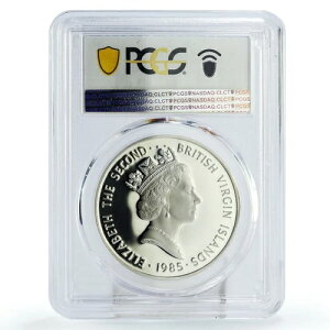 �C�M���X�̃��@�[�W������ 1�h�� �o�^�t���C�t�B�b�V�� PR68 PCGS ��� 1985�N