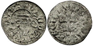 �n���K���[ ���C 1 �� (1342-1382) �V���o�[ �f�j�[�� �u�f�i���E�X �T���Z�k�X�v 14mm H-548 (937)
