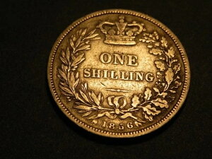 1856�N �C�M���X �V�����O �r�N�g���A KM# 734.1 �D�ǃO���[�h uk94