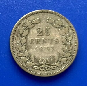 1897�N �I�����_ 25�Z���g 0.640 ��� - ��������