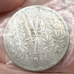 1 �V���o�[ �N���[�l �I�[�X�g���A 1894 �t���� IOS I D G IMP AVSTR REX BOH GAL ILL ETC ET AP