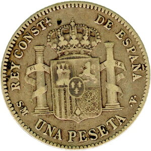 �� �X�y�C�� ? 1�y�Z�^ 1901 SMV ? �A���t�H���\13�� �� �V���o�[ (.835) �� KM#706 Cal#60 ��C4806