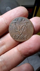 �I�����_�̃l�[�f�������g�A���n VOC 1784 ���g���q�g �j���[���[�N �y�j�[ �R�C�� ��ԗǍD