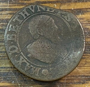 1637 Boisbelle Henrichement (�t�����X) Double Tournois �I���W�i�� VG �ڍ� CHRC