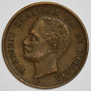 �C�^���A 1903 2 Centesimi 153204 �R���o�C������