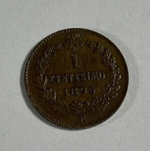 �C�^���A 1895R 1 Centesimo Nice UNC (#2254)