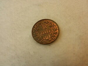 1906 J �h�C�c���A�t���J 1/2 �w���[ KM-6 �Ԓ��F �\�� ���� AU+