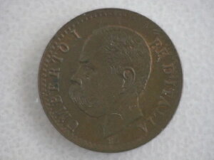 1895-R �C�^���A 1 Centesimi - Unc MS R&B