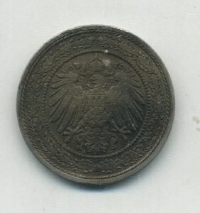�h�C�c�鍑 20 �t�F�j�q 1890A KM 13 CuNi VF+