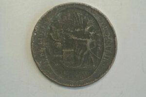 �v�� MONNERON 5 SOLS PACTE �t�F�f���e�B�t 1790 �|�C�h 26 gr 40