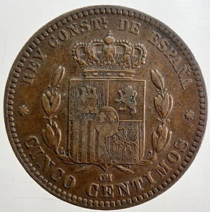 1877�N �X�y�C�� �V���R5�Z���e�B���X�d�� | �ǎ��R���N�^�[�Y�O���[�h | a4744