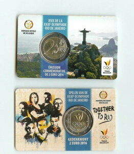 �x���M�[ 2016 2���[���R�C���J�[�h x 1 - �I�����s�b�N���Z��� - ���I 2016